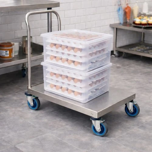 Boîte à œufs GN 2/3 professionnelle 120 œufs sur 4 niveaux