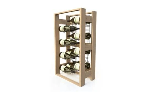 Jeu de 4 pieds réglables pour casier bois Magnum
