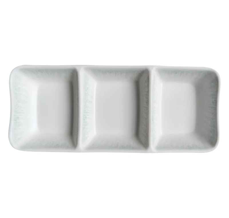 Assiettes plates et creuses en mélamine raffinée