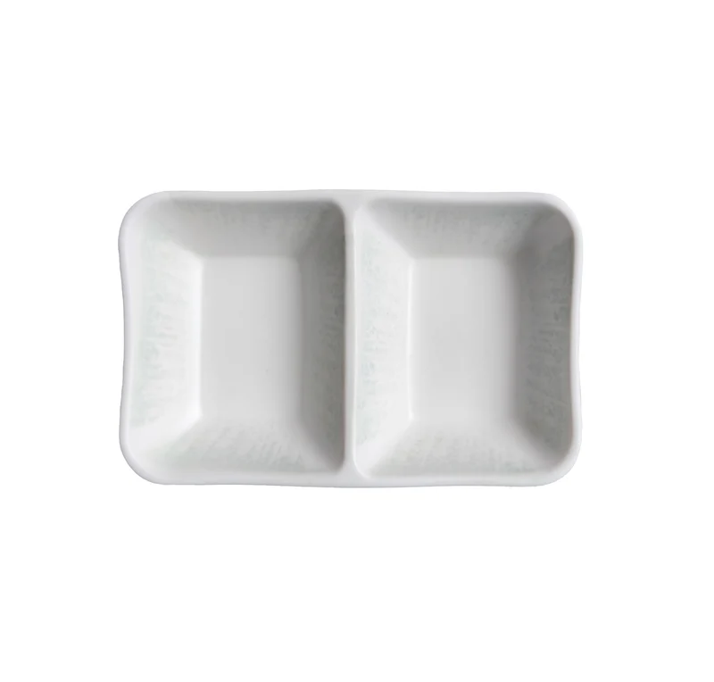 Assiettes plates et creuses en mélamine raffinée