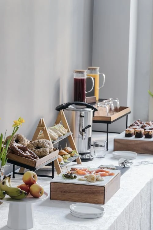 Modules de buffet haut de gamme pour présentation élégante