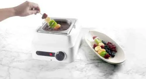 Bain-marie chocolat électrique inox 18/10 – Bac GN1/6 avec couvercle