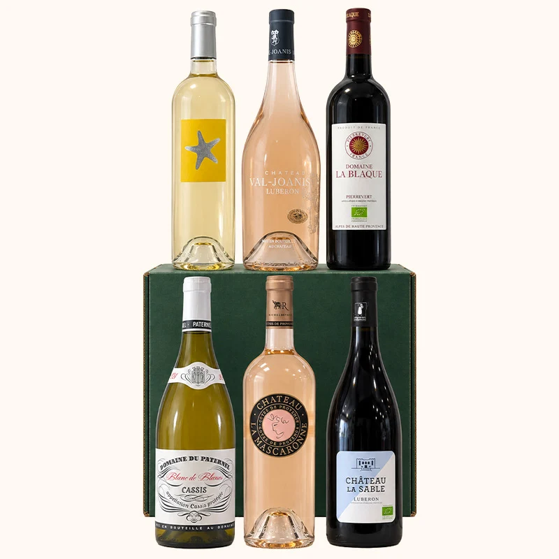 Carton Découverte Provence · 6 bouteilles