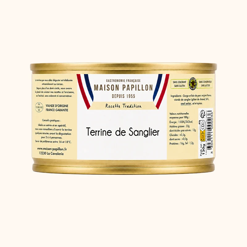 Maison Papillon · Terrine de Sanglier
