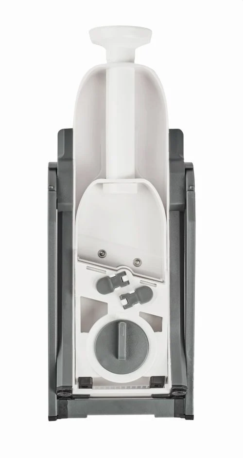 Mandoline verticale rapide et sécurisée pour légumes