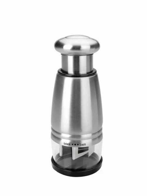 Mini hachoir avec récipient sécurisé