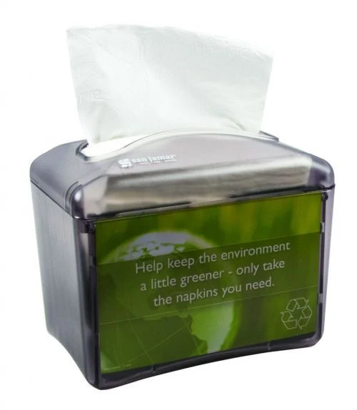 Distributeur de table pour serviettes – Compact, transparent et anti-gaspillage