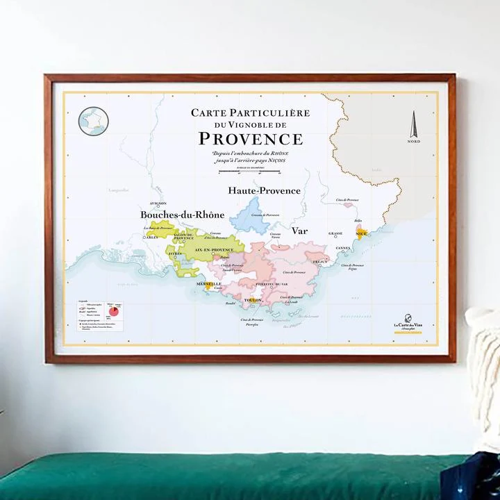 La Carte des Vins de Provence