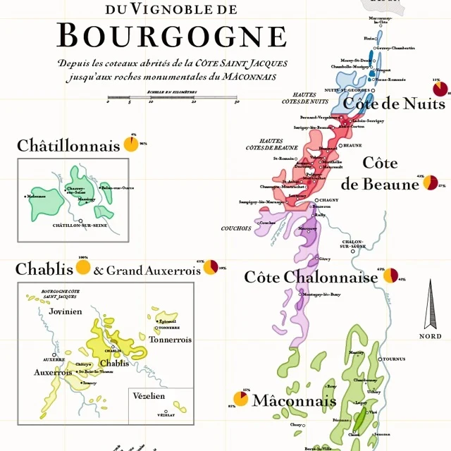 La Carte des Vins de Bourgogne