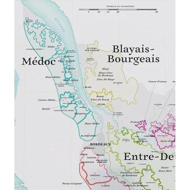 La Carte des Vins de Bordeaux