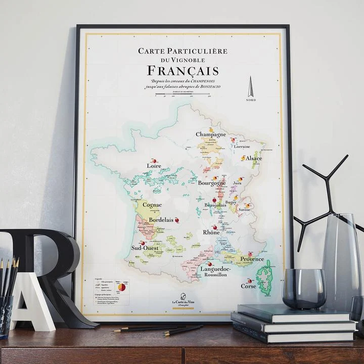 La Carte des Vins de France