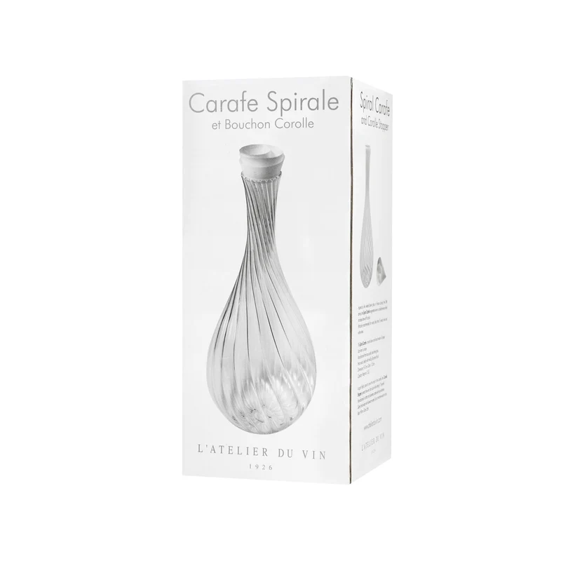 Carafe Spirale & Bouchon de corolle