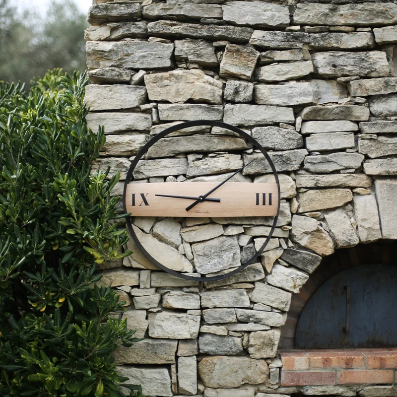 Horloge BARRIQUE Epurée