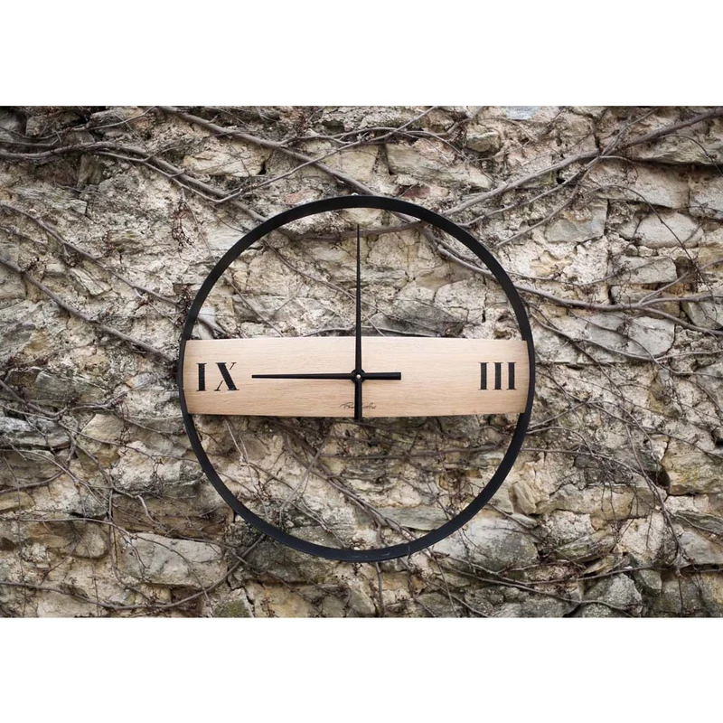 Horloge BARRIQUE Epurée