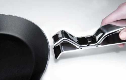 Pince inox avec silicone pour bac gastro