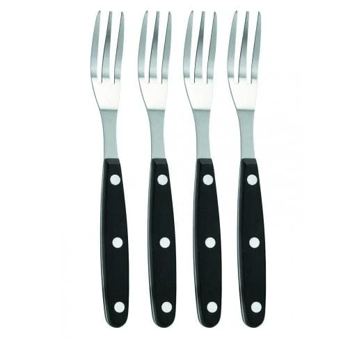Jeu de 4 couteaux et 4 fourchettes à steack