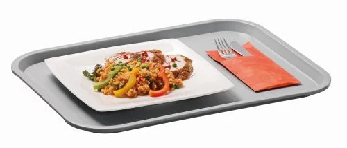 Plateau format cantine empilable et lavable