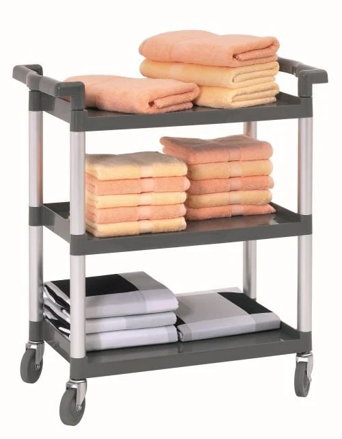 Chariot de service multifonctions 3 tablettes CHR – 120 kg