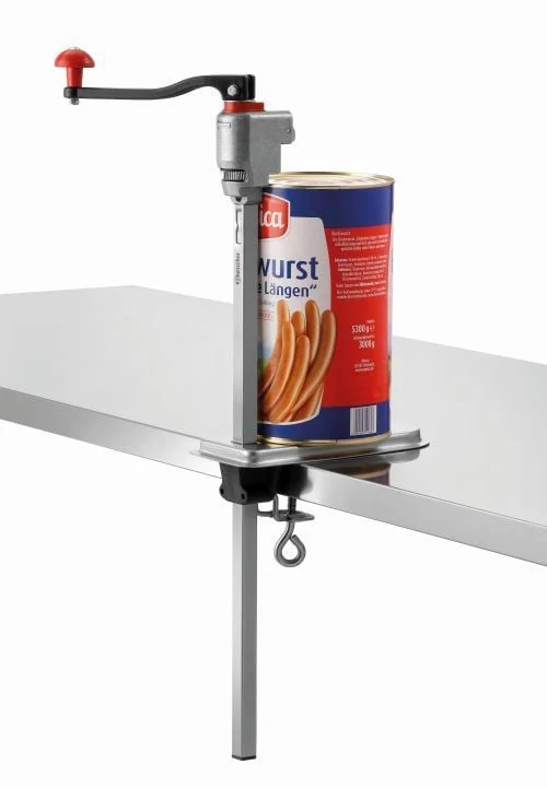 Ouvre boîte de table inox professionnel