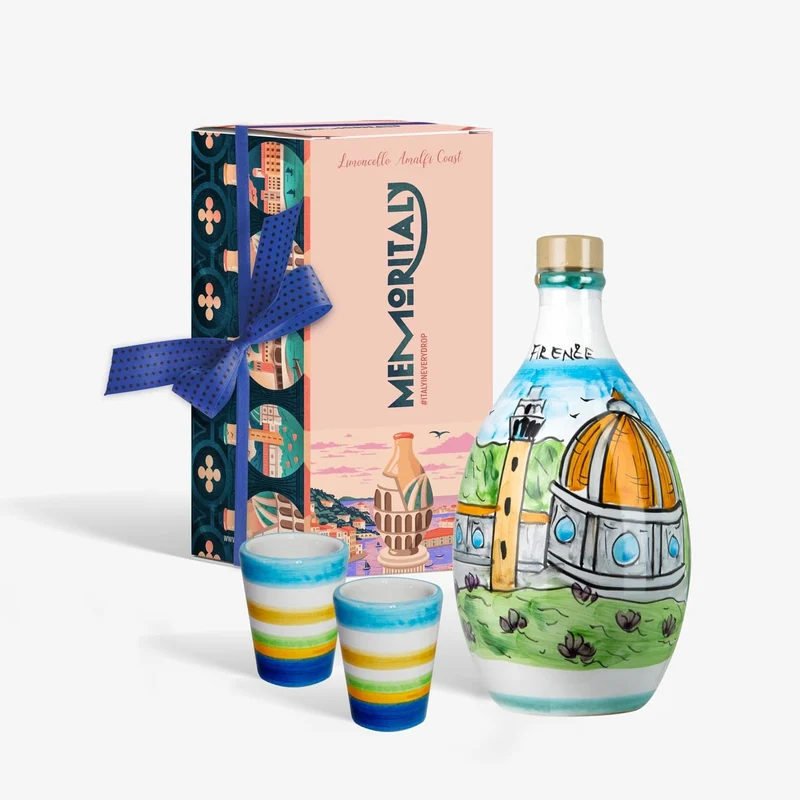 Limoncello in Handmade Jar Florence: Exquisite Florentine Citrus Liqueur