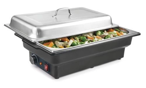 Chafing dish électrique avec bac GN 1/1 – maintien au chaud