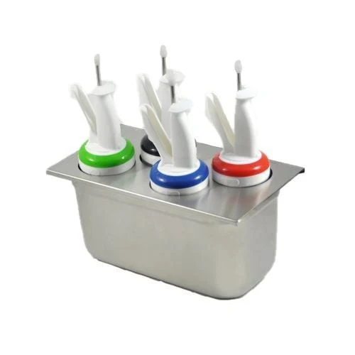 Support organisateur inox pour bouteilles FIFO Portion Pal