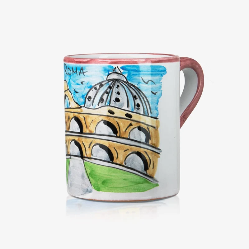 'Roma Mug' - Hand-painted
