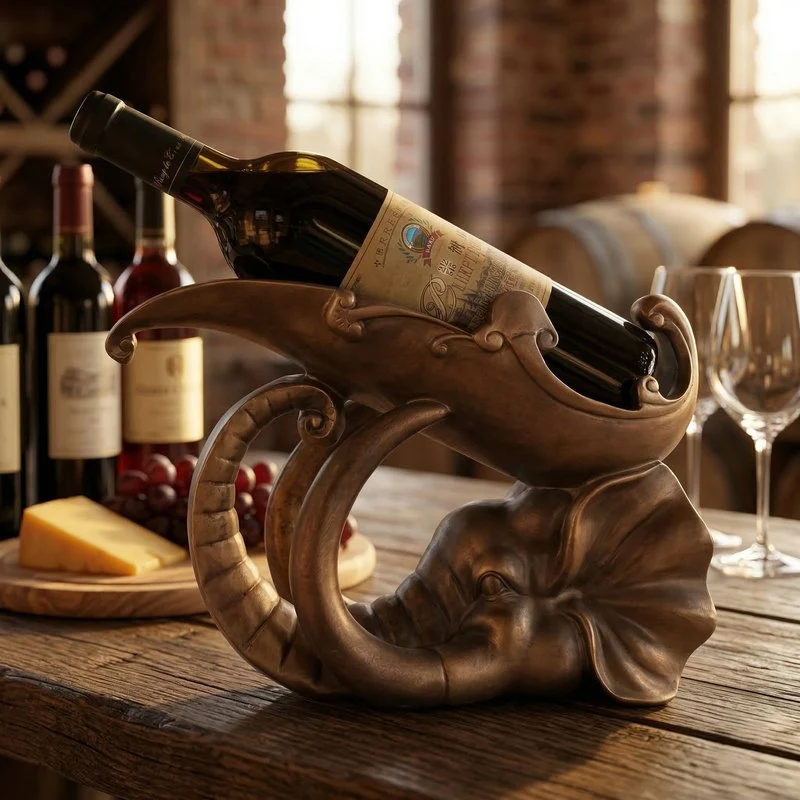Support bouteille vin original Helix