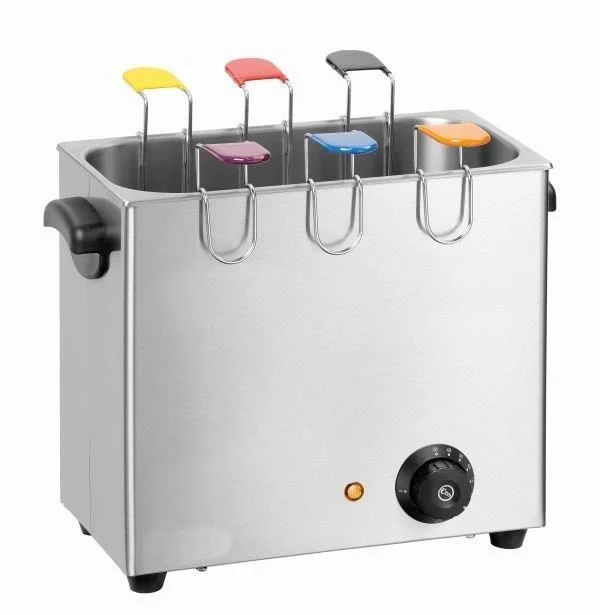 Cuiseur d’œufs bain-marie électrique avec supports colorés