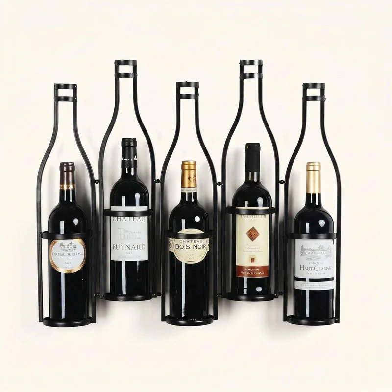 Porte bouteille vin mural Œnos