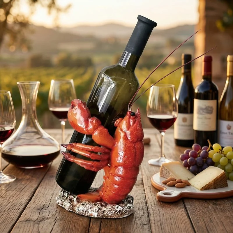Porte bouteille vin de table Crater