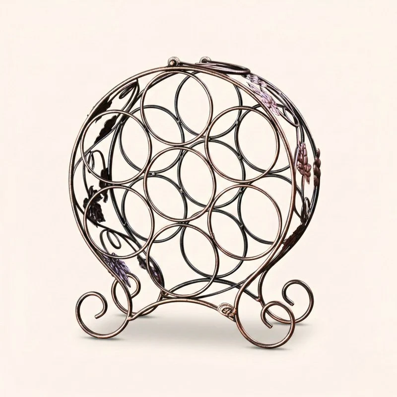 Porte bouteille fer forge Calix