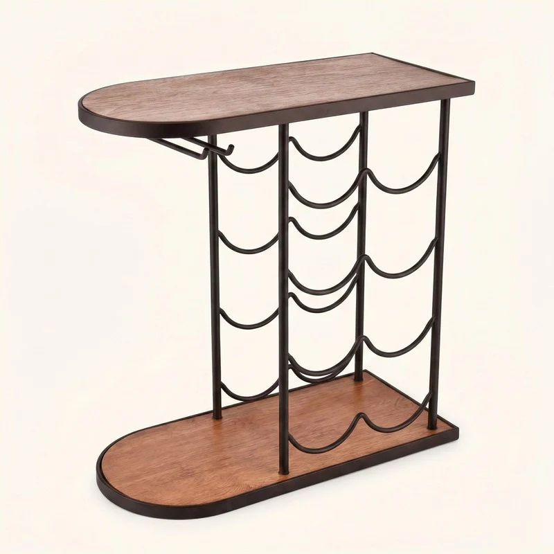 Porte bouteille en bois Philos