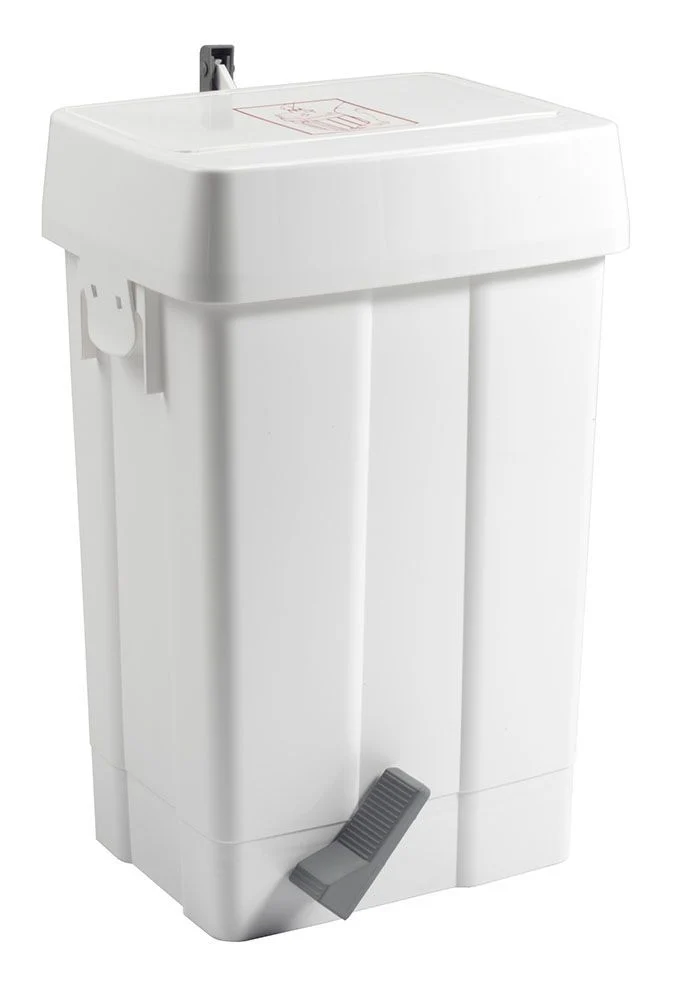 Poubelle hygiénique à couches 25 L avec ouverture à pédale