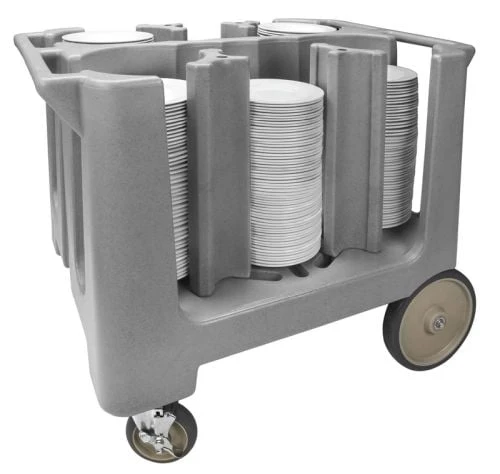 Chariot de service pour assiettes