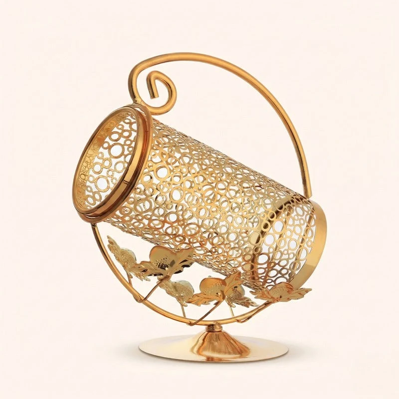 Porte bouteille decoratif metal Helix