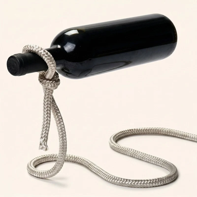 Porte bouteille corde Vinea