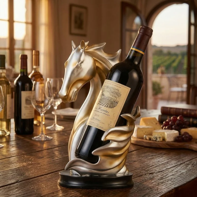 Porte bouteille cheval Helix
