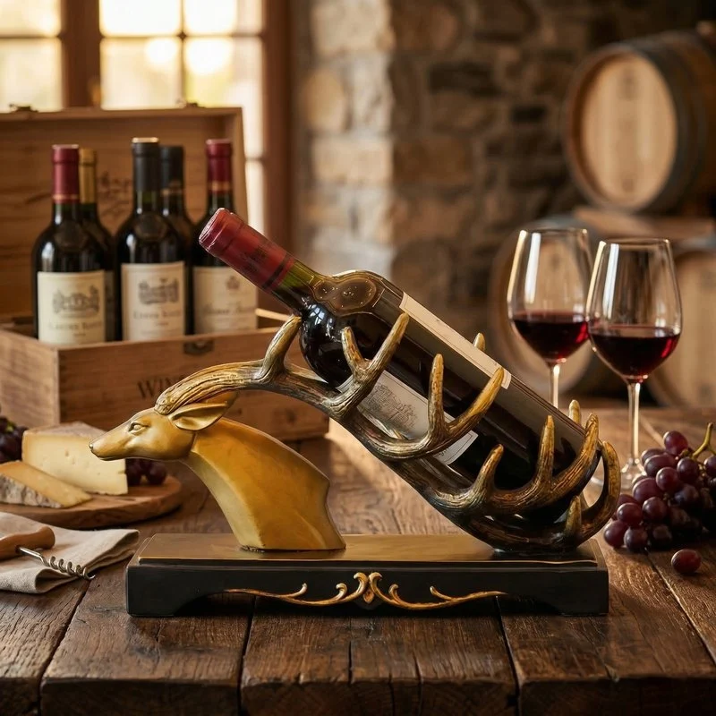 Porte bouteille a vin Amphoris