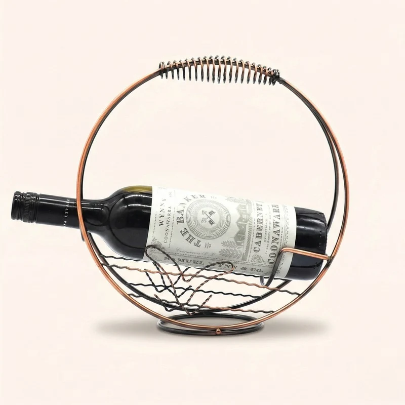 Panier porte bouteille metal Dionysos