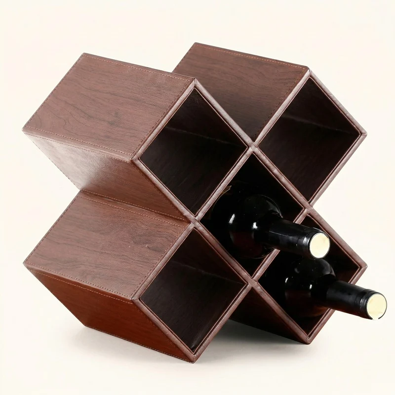 Meuble porte bouteille bois Bacchus