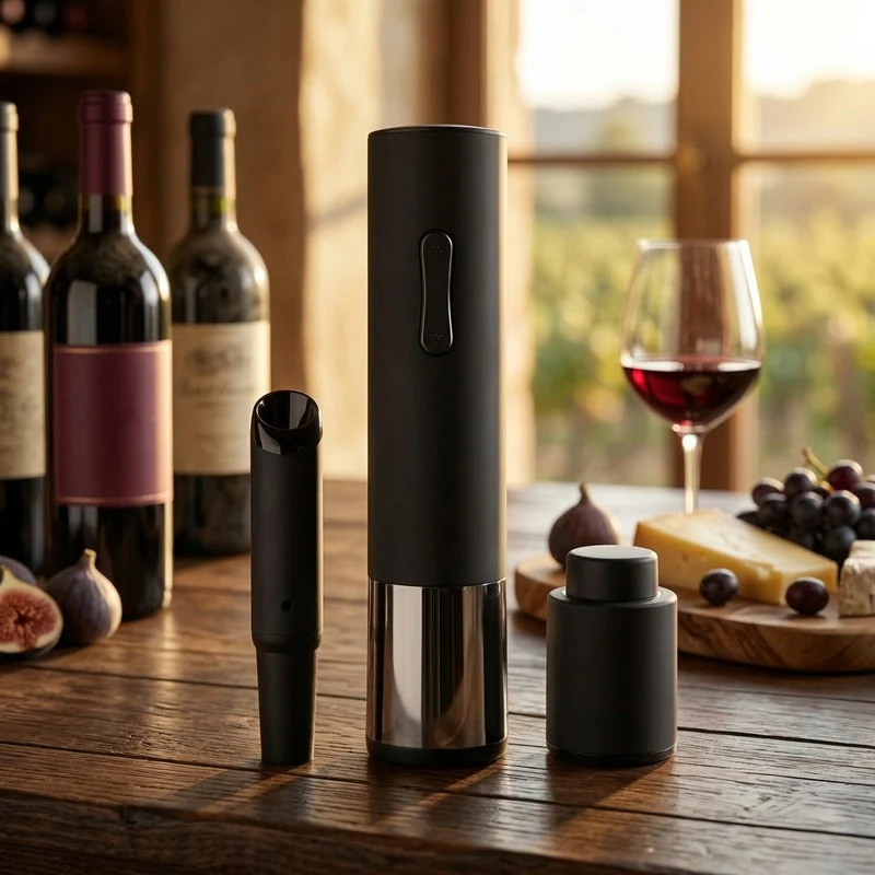 Coffret vin tire bouchon Cauda