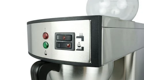 Cafetière filtre inox 2 x 1,8 L 24 tasses pro