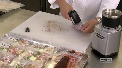 Pistolet pour emballage sous vide