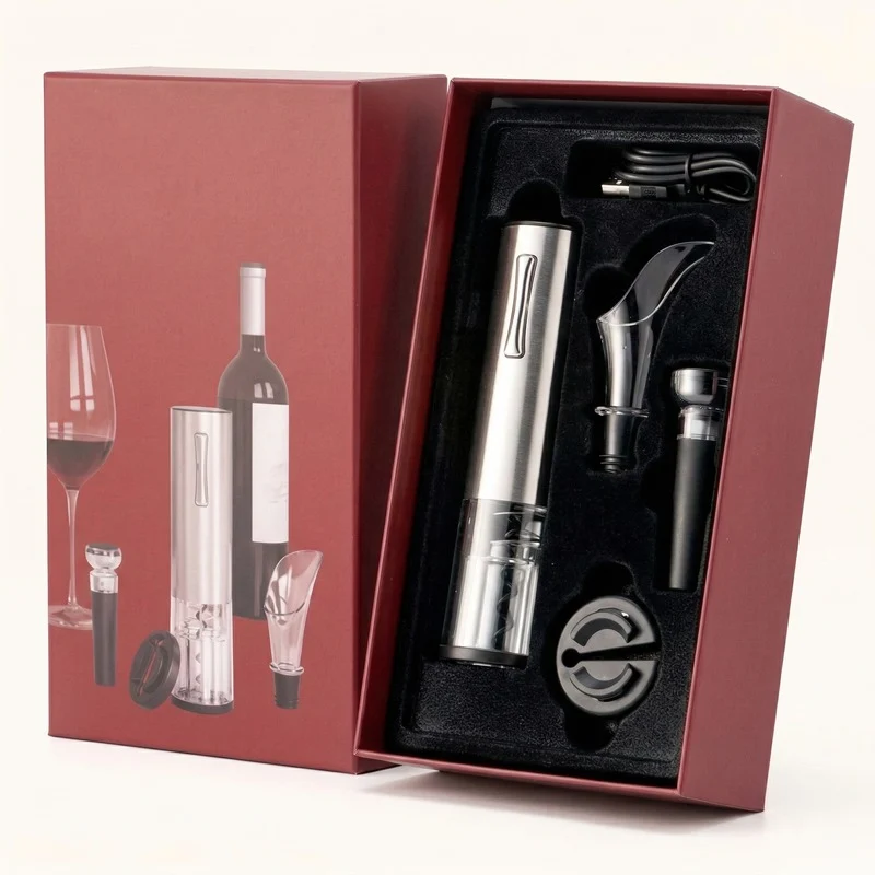 Coffret tire bouchon electrique Vinarius