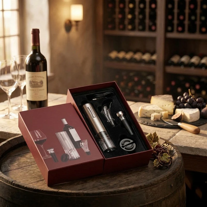 Coffret tire bouchon electrique Vinarius