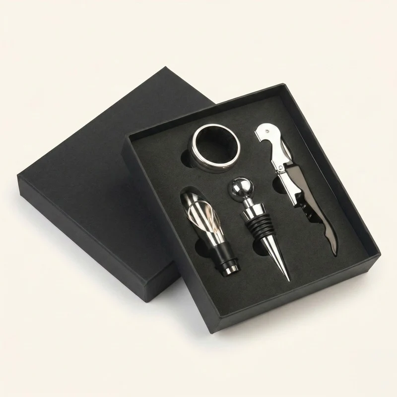Coffret sommelier avec tir bouchon Philos
