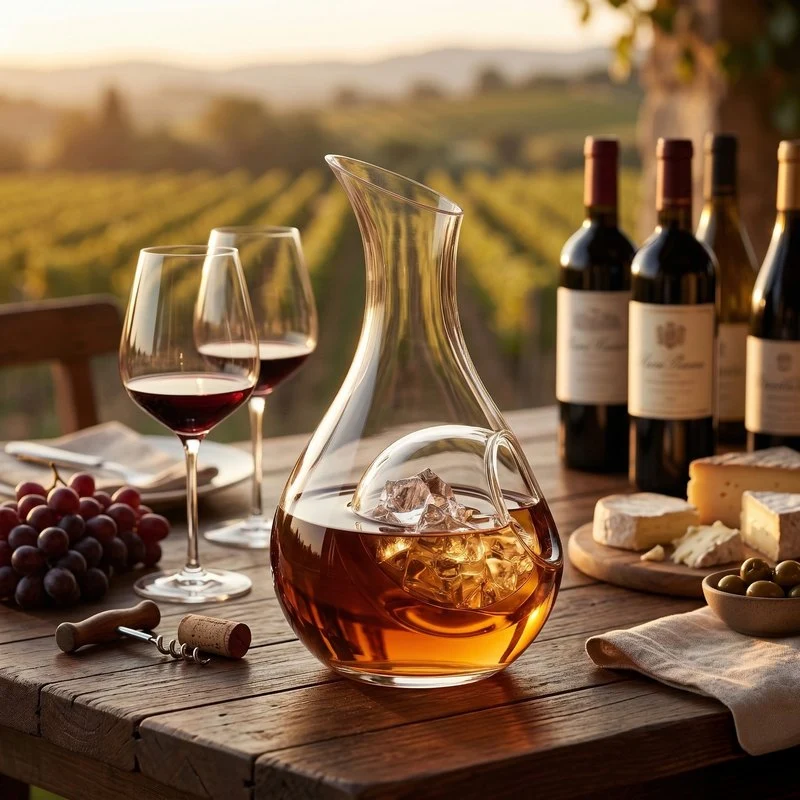 Carafe a decanter vin blanc Vinarius