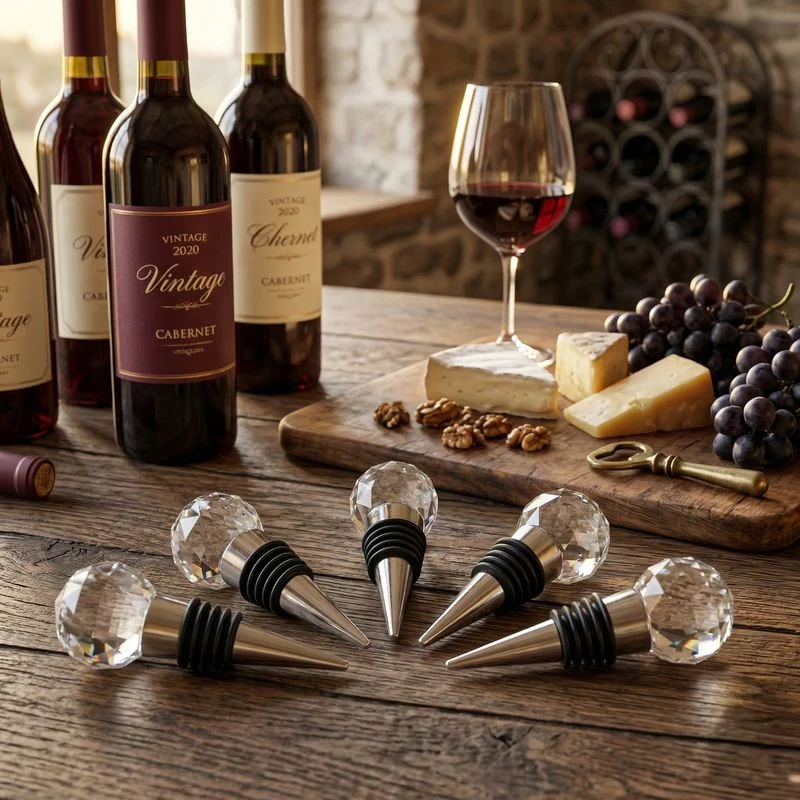 Bouchon en verre vin Vinea
