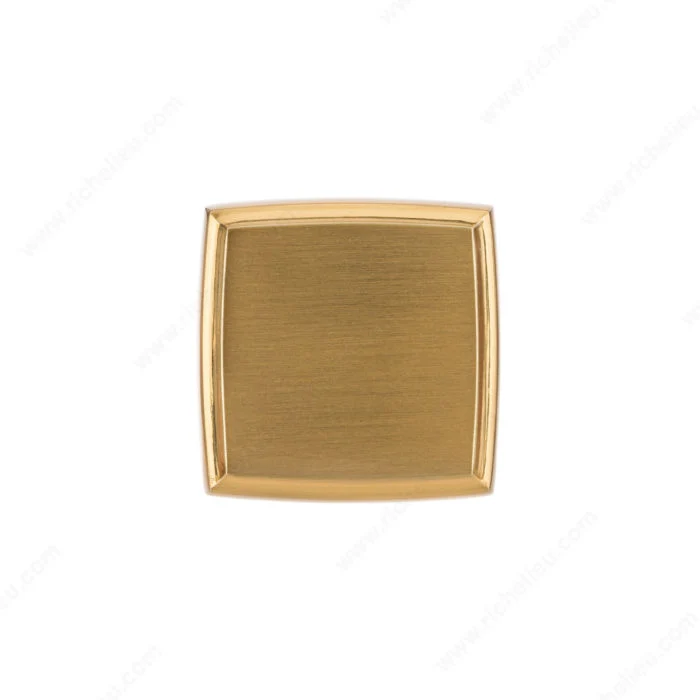 Bouton moderne en métal - 8655